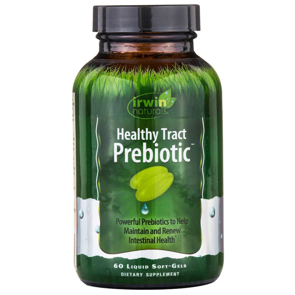 Irwin Naturals, Healthy Track Prebiotic, 60 Liquid Soft-Gels