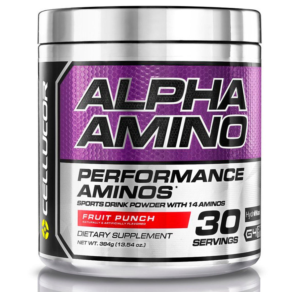 Cellucor, Alpha Amino, Performance BCAAs, Fruit Punch, 13.4 oz (381 g)