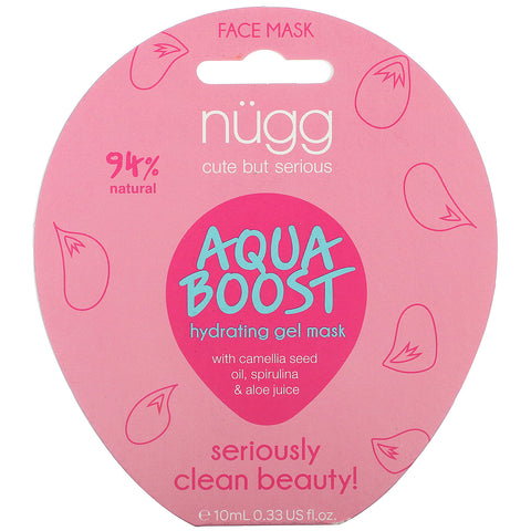Nugg, Aqua Boost Hydrating Gel Mask, 0.33 fl oz (10 ml)