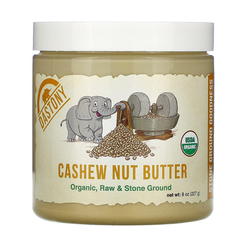 Dastony, Organic Cashew Nut Butter, 8 oz (227 g)