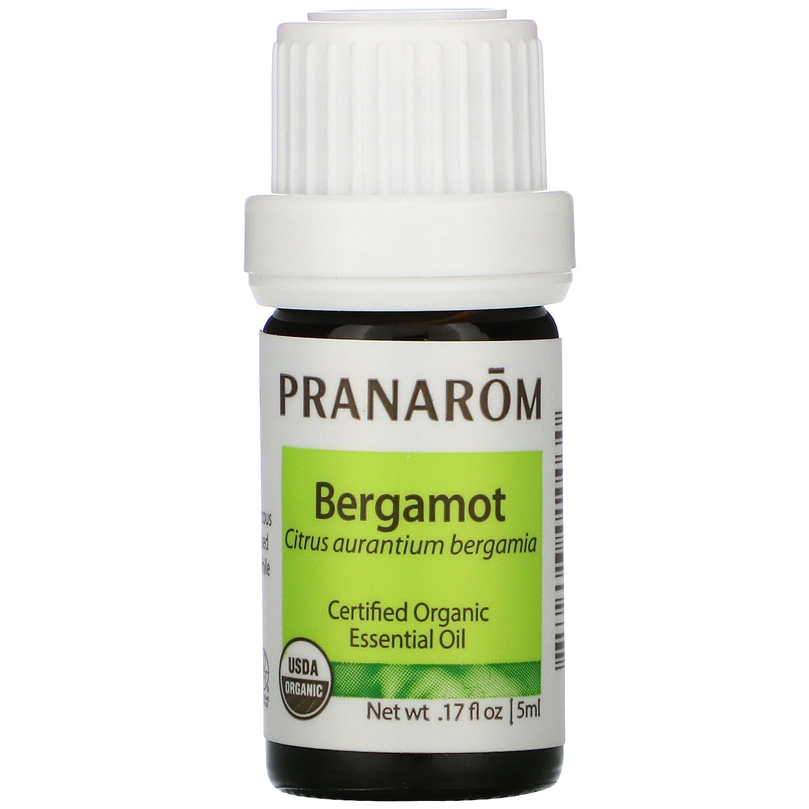 Pranarom, Essential Oil, Bergamot, .17 fl oz (5 ml)