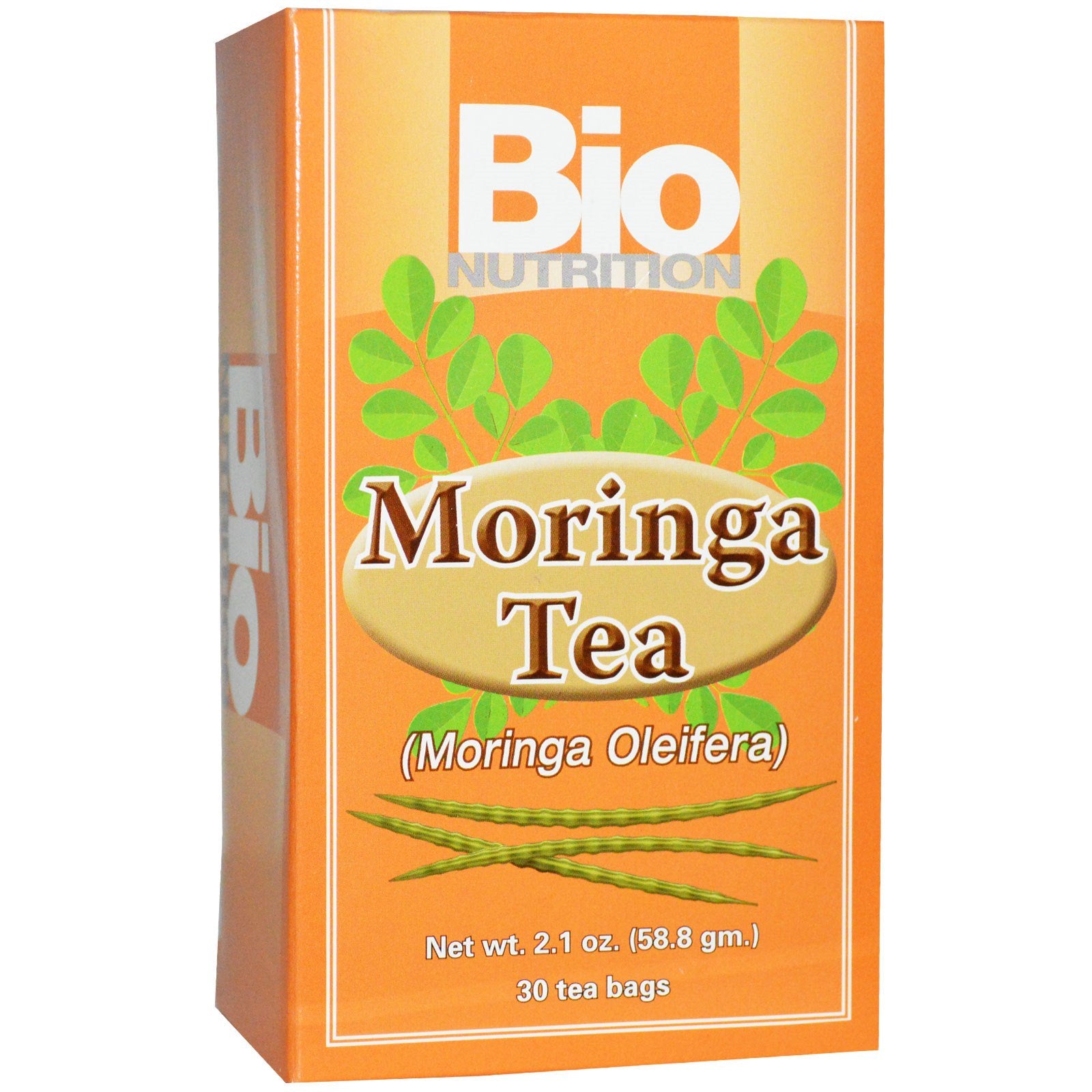 Bio Nutrition, Moringa Tea, 30 Tea Bags, 2.1 oz (58.8 g)