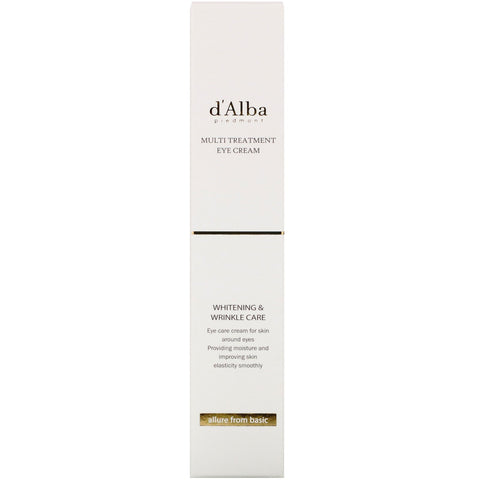 d'Alba, White Truffle, Multi Treatment Eye Cream, 1.01 oz (30 ml)