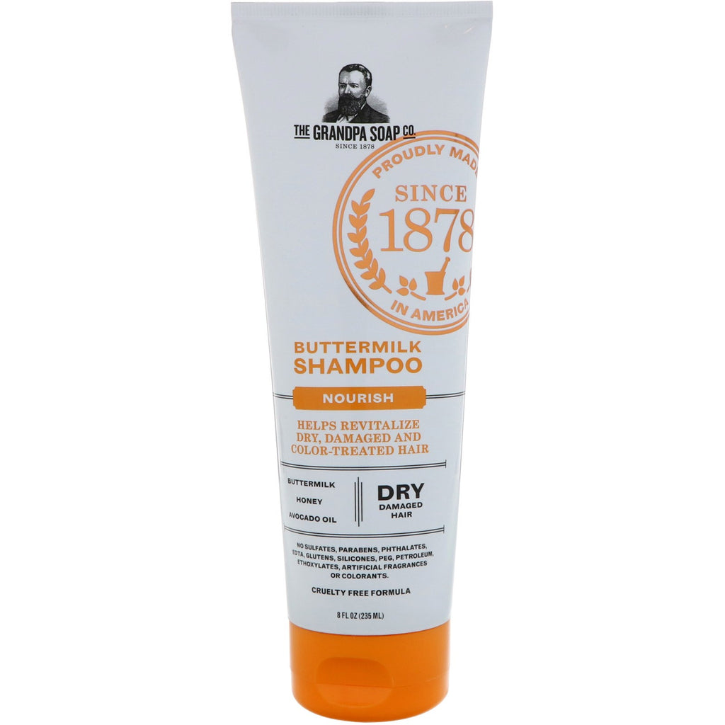 Grandpa's, Buttermilk Shampoo, Nourish, 8 fl oz (235 ml)