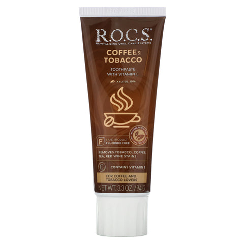 R.O.C.S., Coffee & Tobacco Toothpaste, 3.3 oz (94 g)