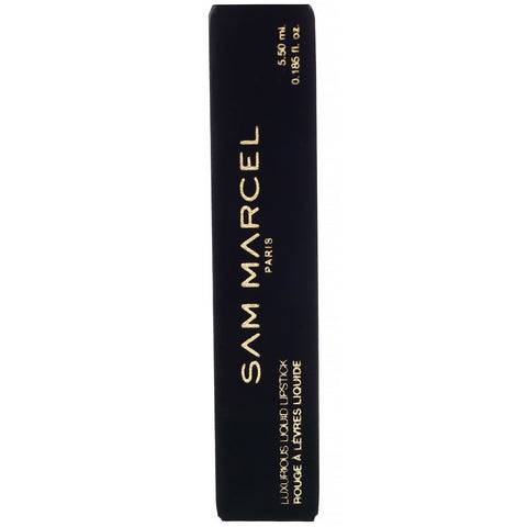 Sam Marcel, Luxurious Liquid Lipstick, Claudine, 0.185 fl oz (5.50 ml)