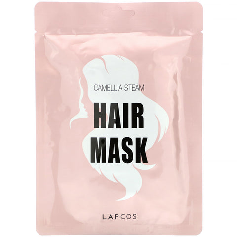 Lapcos, Hair Mask, Camellia Steam, 1 Mask, 1.18 fl oz (35 ml)