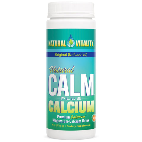 Natural Vitality, Natural Calm Plus Calcium, Original (Unflavored), 8 oz (226 g)