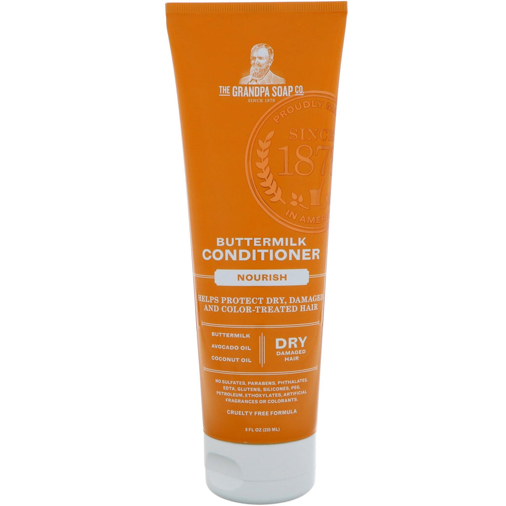 Grandpa's, Buttermilk Conditioner, Nourish, 8 fl oz (235 ml)