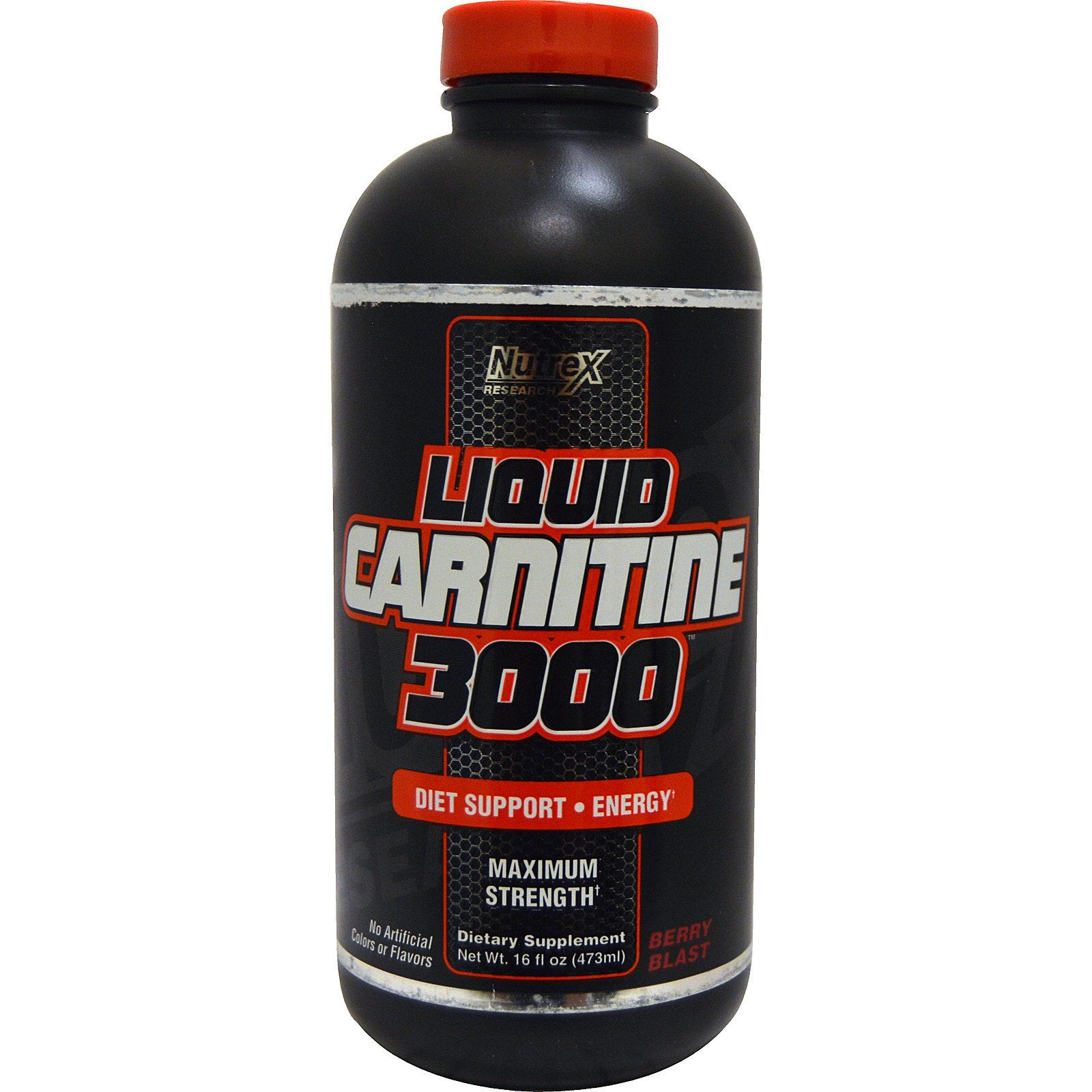 Nutrex Research, Liquid Carnitine 3000, Berry Blast, 16 fl oz (473 ml)