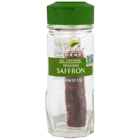 McCormick Gourmet, All Natural, Spanish Saffron, 0.06 oz (1.7 g)