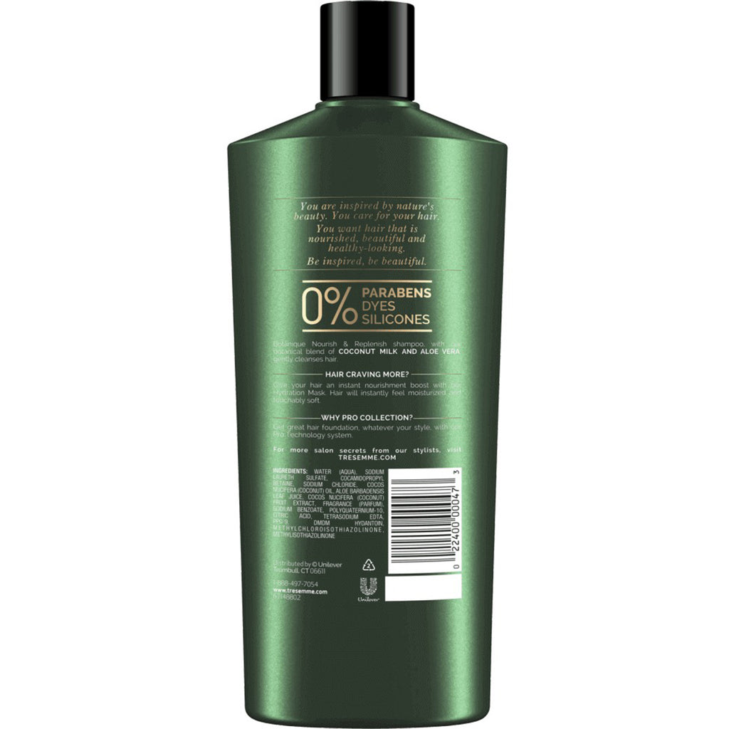 Tresemme, Botanique, Nourish & Replenish Shampoo, 22 fl oz (650 ml)