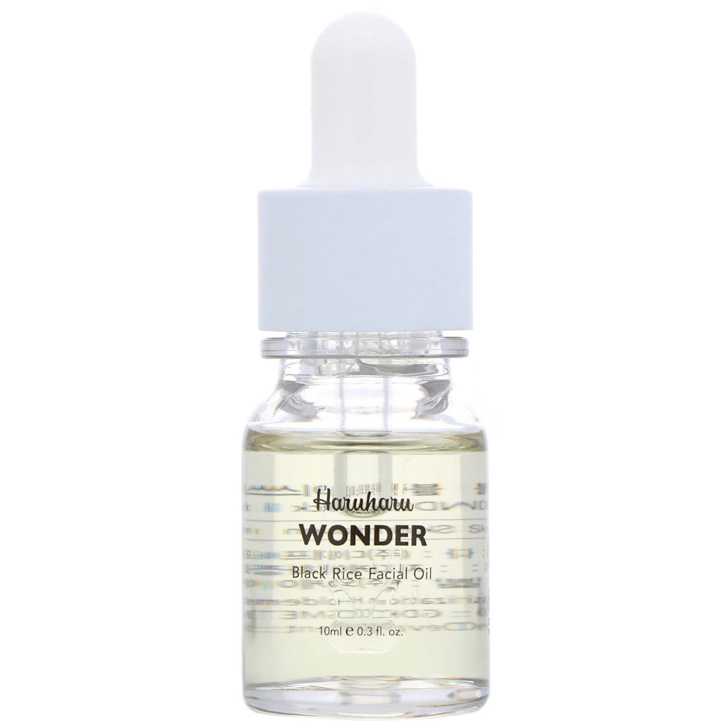 Haruharu, Wonder, Black Rice Facial Oil, 0.3 fl oz (10 ml)