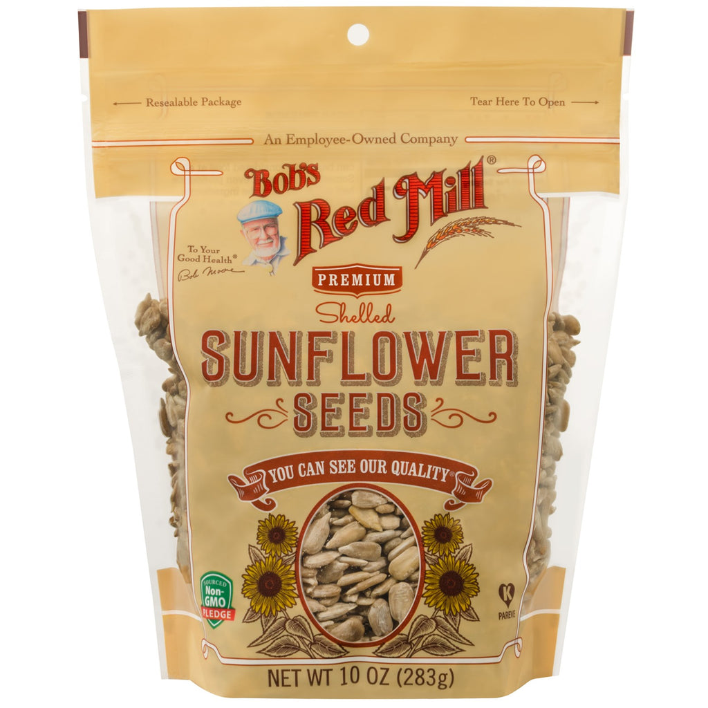 Bob's Red Mill, Shelled Sunflower Seeds, 10 oz (283 g)