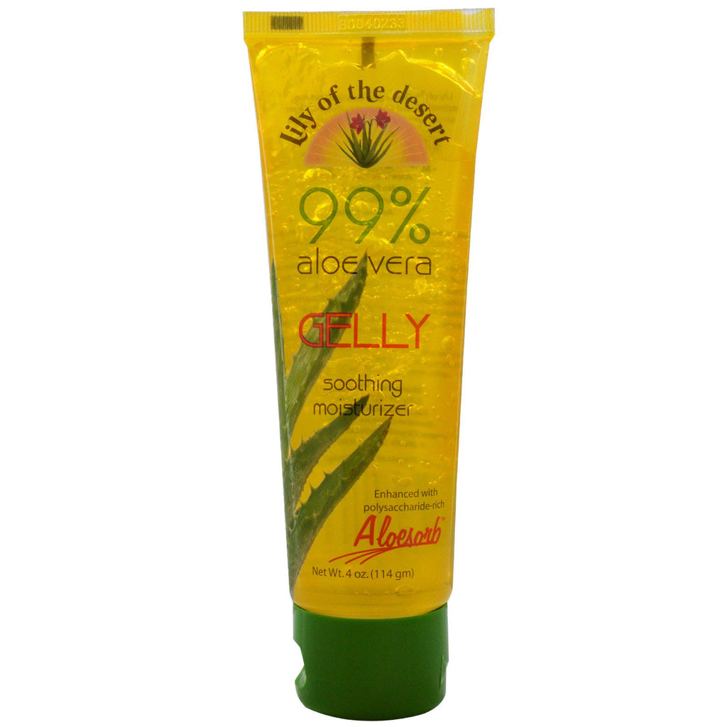 Lily of the Desert, 99% Aloe Vera Gelly, 4 oz (114 g)