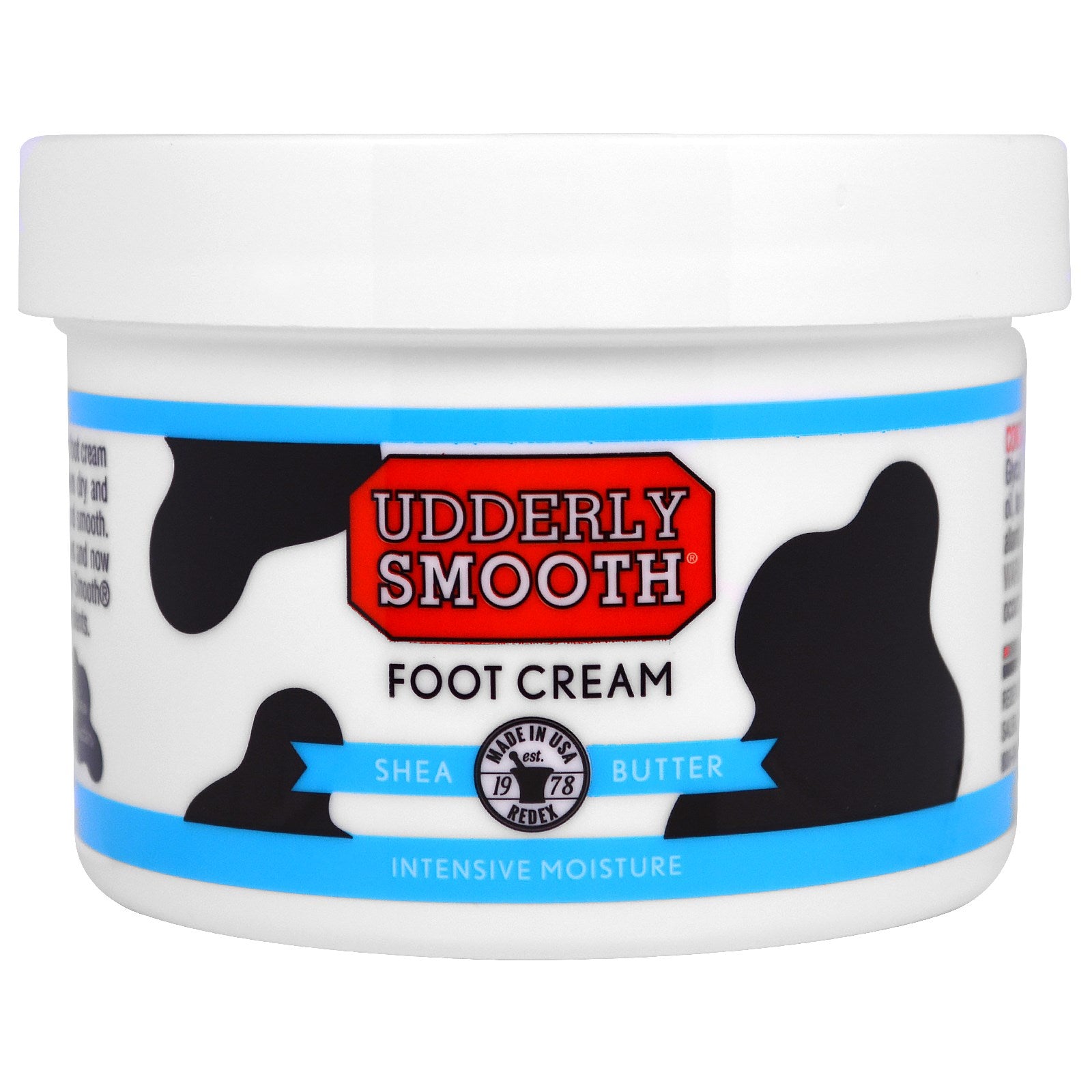 Udderly Smooth, Foot Cream, Shea Butter, 8 oz (227 g)