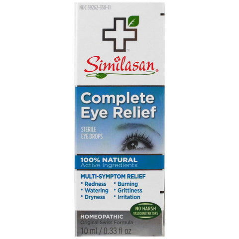 Similasan, Complete Eye Relief, Sterile Eye Drops, 0.33 fl oz (10 ml)