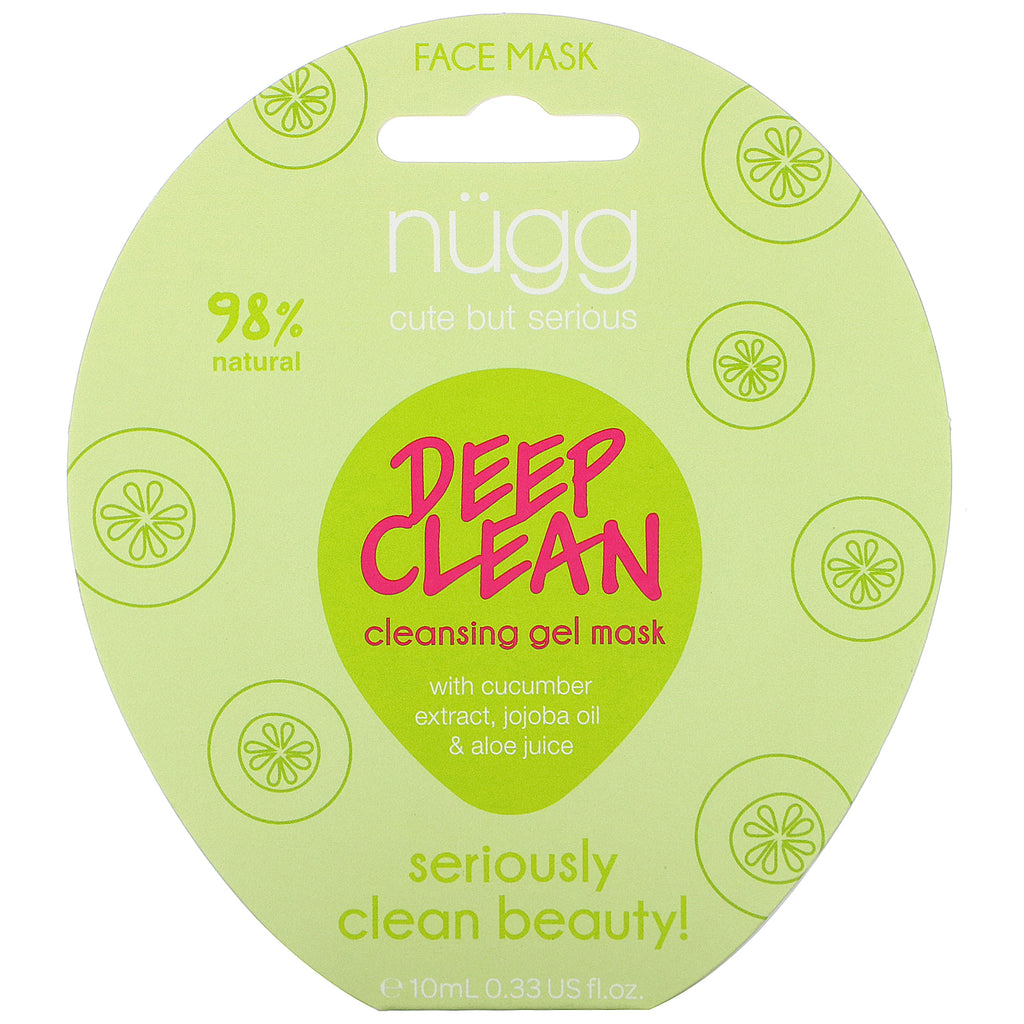 Nugg, Deep Clean Cleansing Gel Mask, 0.33 fl oz (10 ml)