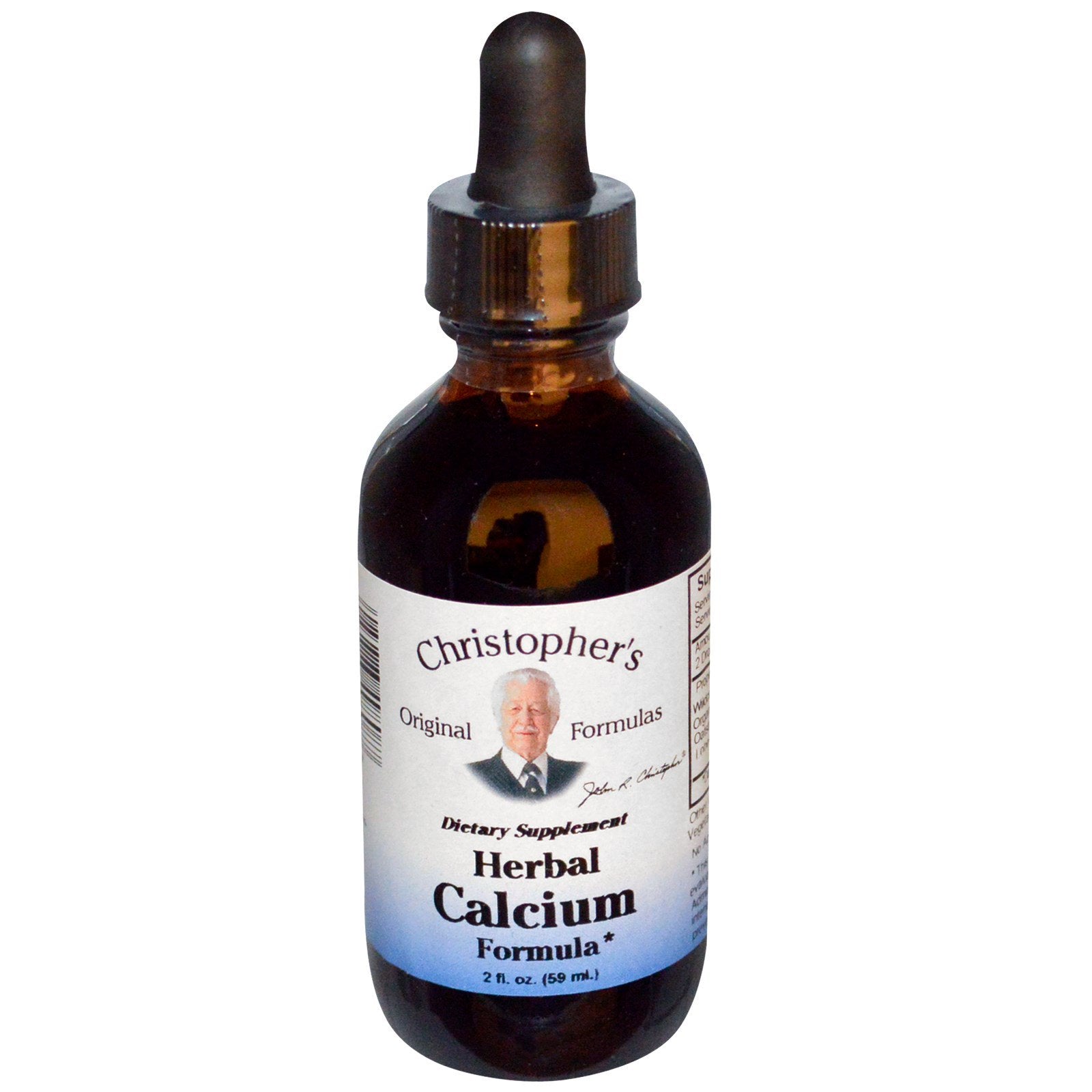 Christopher's Original Formulas, Herbal Calcium Formula,  2 fl oz  (59 ml)