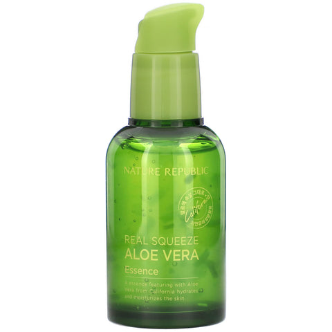 Nature Republic, Real Squeeze, Aloe Vera Essence, 1.69 fl oz (50 ml)