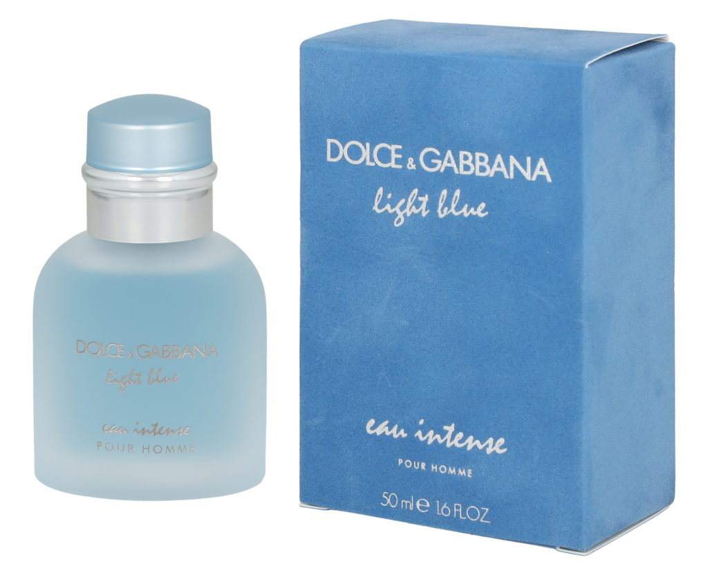 D&amp;G Lyseblå Eau Intense Pour Homme Edp Spray 50 ml