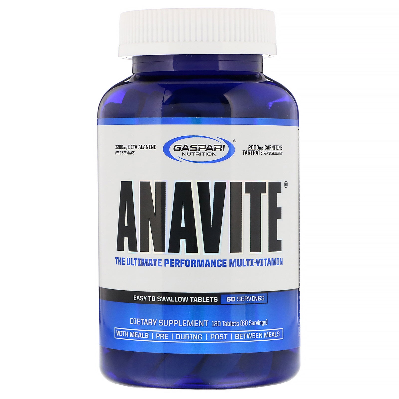 Gaspari Nutrition, ANAVITE, The Ultimate Performance Multi-Vitamin, 180 Tablets