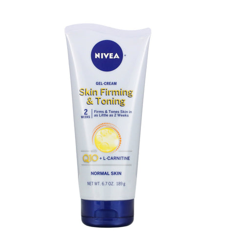 Nivea, Skin Firming & Toning Gel-Cream with Q10 + L-Carnitine, 6.7 oz (189 g)