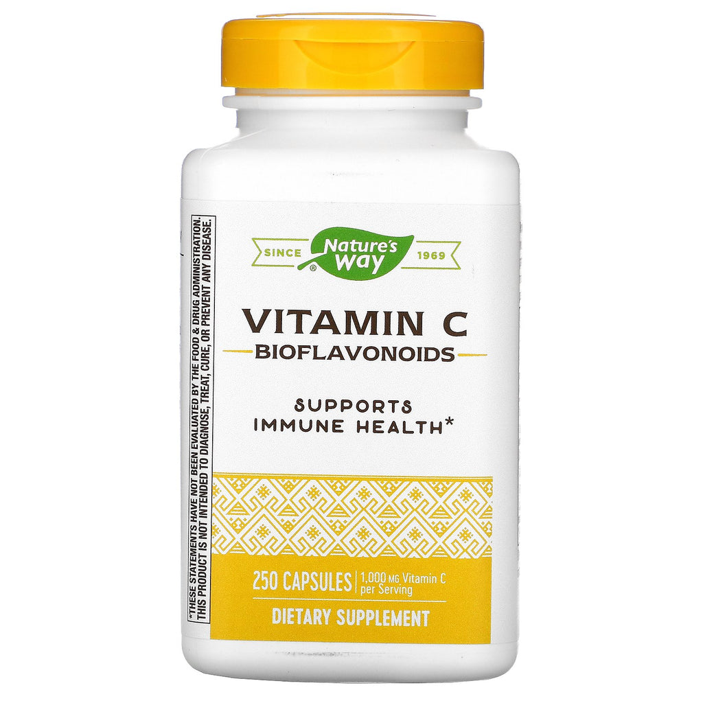 Nature's Way, Vitamin C Bioflavonoids, 1,000 mg, 250 Capsules