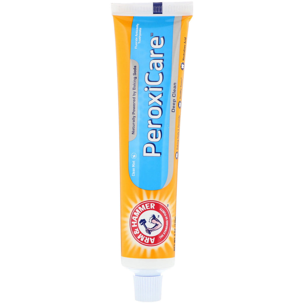 Arm & Hammer, PeroxiCare, Deep Clean Toothpaste, Fresh Mint, 6.0 oz (170 g)