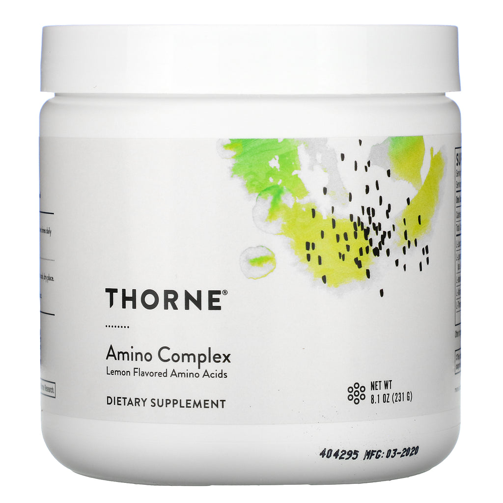 Thorne Research, Amino Complex, Lemon, 8.1 oz (231 g)