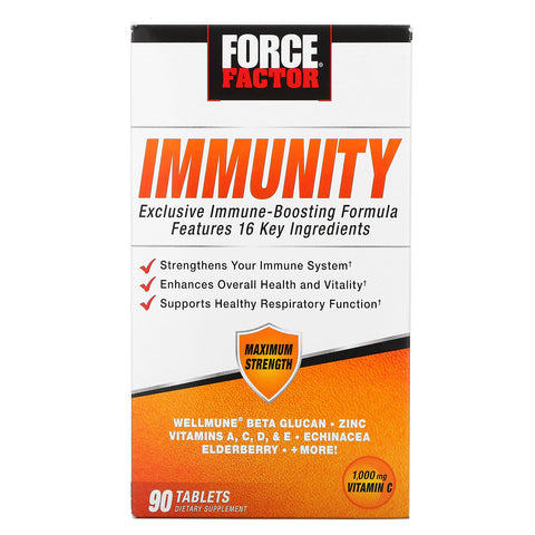 Force Factor, Immunity, 1,000 mg, 90 Tablets