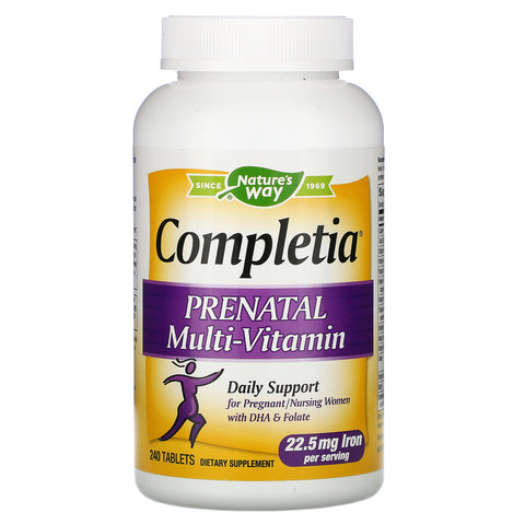 Nature's Way, Completia, Prenatal Multi-Vitamin, 240 Tablets