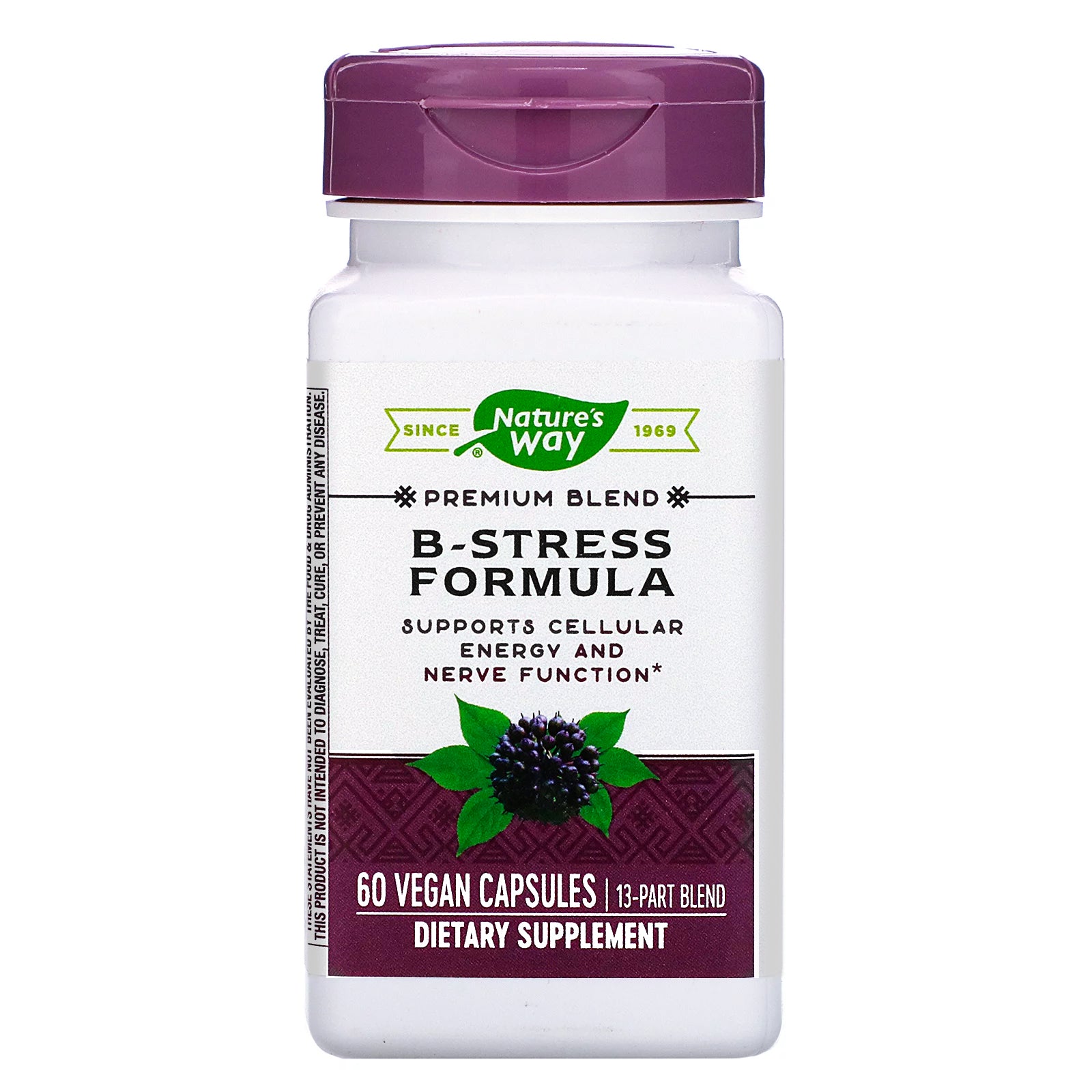 Nature's Way, B-Stress Formula, 60 Vegan Capsules