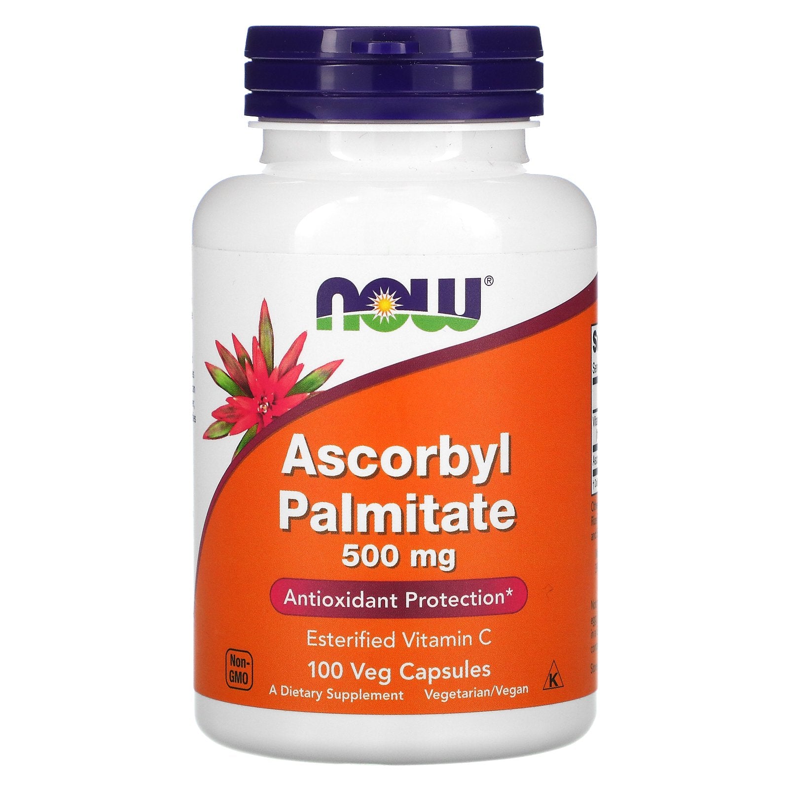 Now Foods, Ascorbyl Palmitate, 500 mg, 100 Veg Capsules