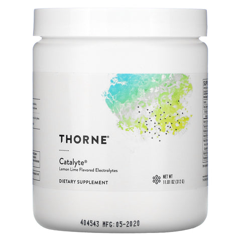 Thorne Research, Catalyte, Lemon Lime Flavored Electrolytes, 11.01 oz (312 g)