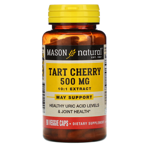 Mason Natural, Tart Cherry, 500 mg, 90 Veggie Caps