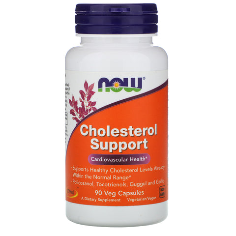 Now Foods, Cholesterol Support, 90 Veg Capsules