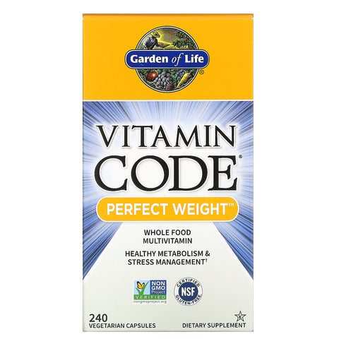 Garden of Life, Vitamin Code, Perfect Weight, 240 Vegetarian Capsules