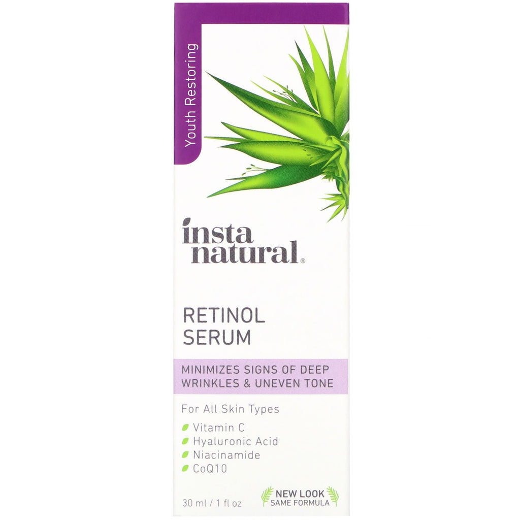 InstaNatural, Retinol Serum, Youth Restoring, 1 fl oz (30 ml)