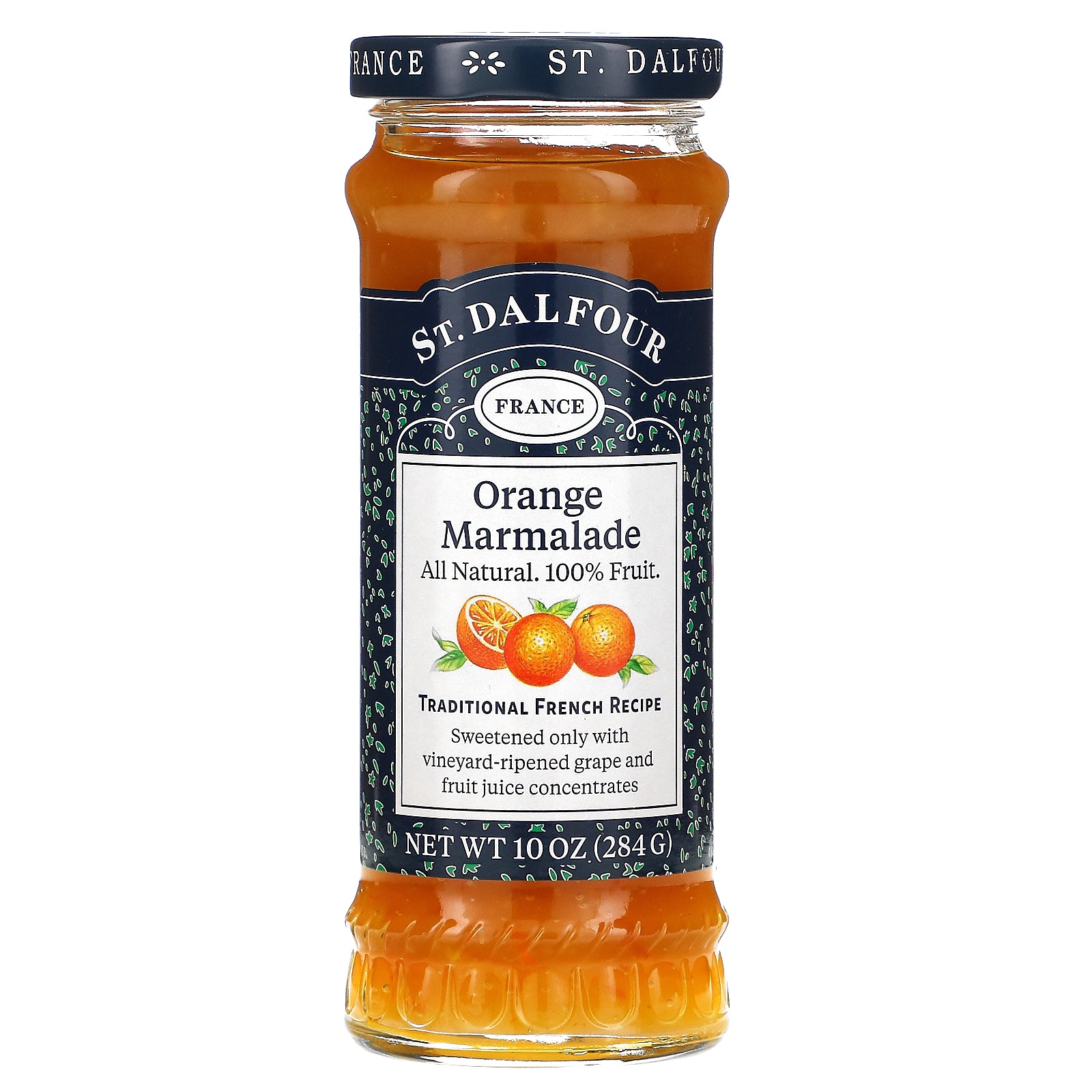 St. Dalfour, Orange Marmalade, Deluxe Orange Marmalade Spread, 10 oz (284 g)