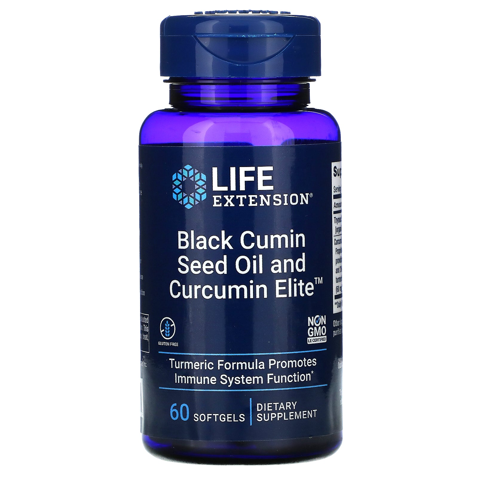 Life Extension, Black Cumin Seed Oil and Curcumin Elite , 60 Softgels