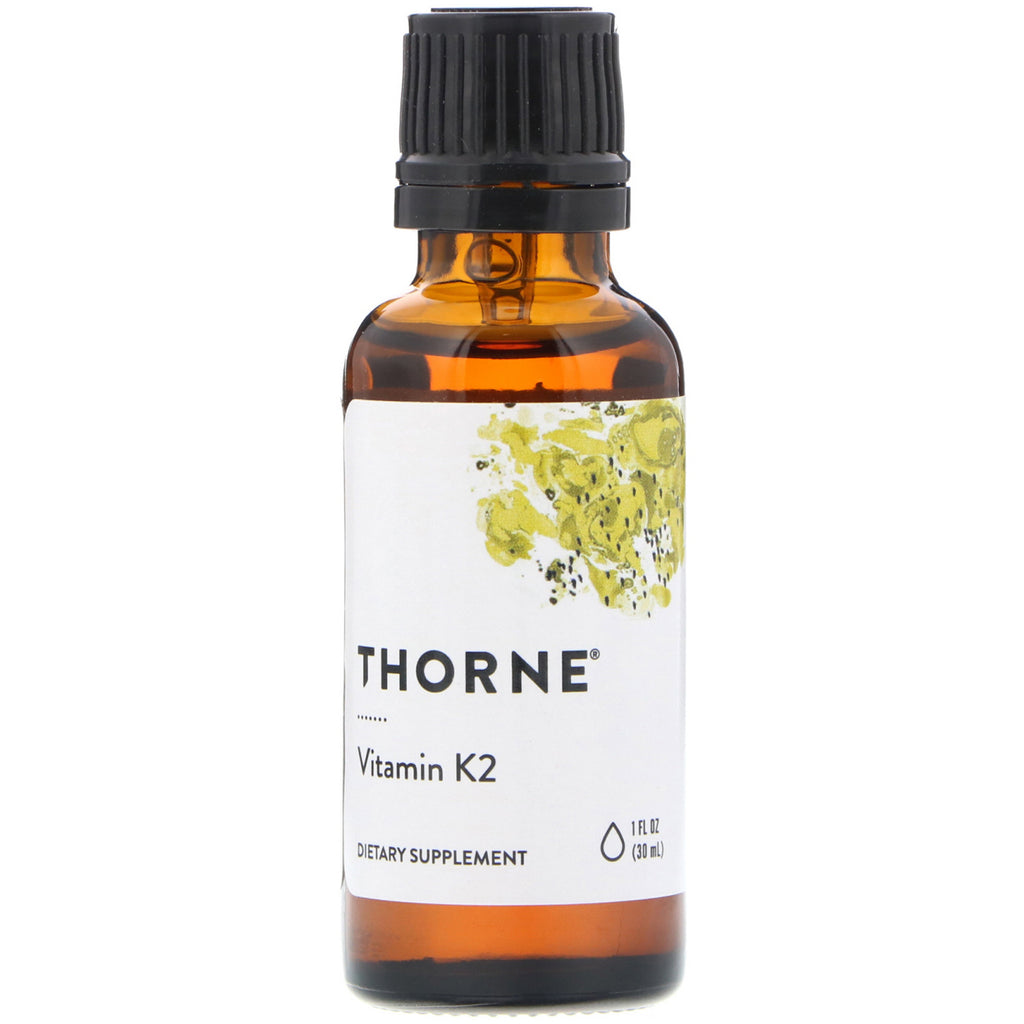 Thorne Research, Vitamin K2, 1 fl oz (30 ml)