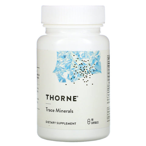 Thorne Research, Trace Minerals, 90 Capsules