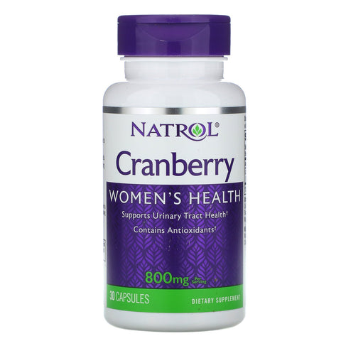 Natrol, Cranberry, 800 mg, 30 Capsules