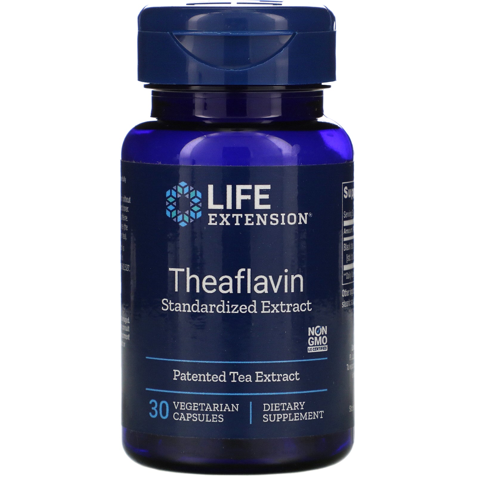 Life Extension, Theaflavin Standardized Extract, 30 Vegetarian Capsules