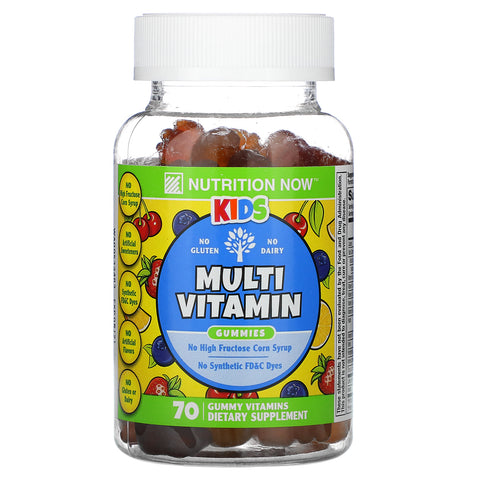 Nutrition Now, Kids Multi-Vitamin Gummies, 70 Gummy Vitamins