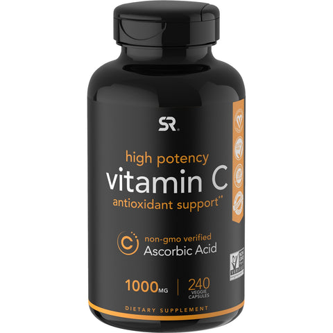 Sports Research, Vitamin C, 1,000 mg, 240 Veggie Capsules