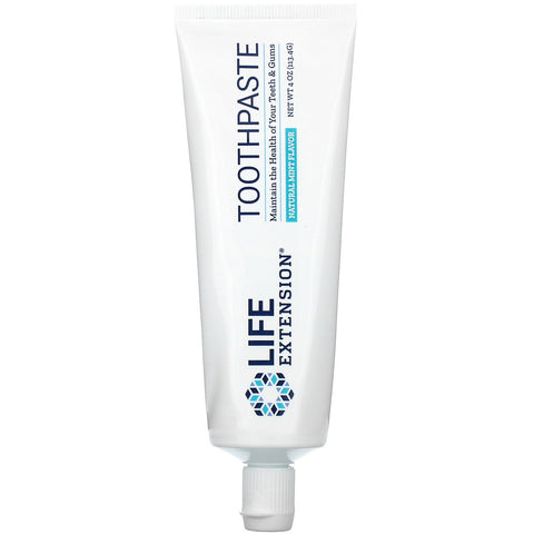 Life Extension, Toothpaste, Natural Mint Flavor, 4 oz (113.4 g)