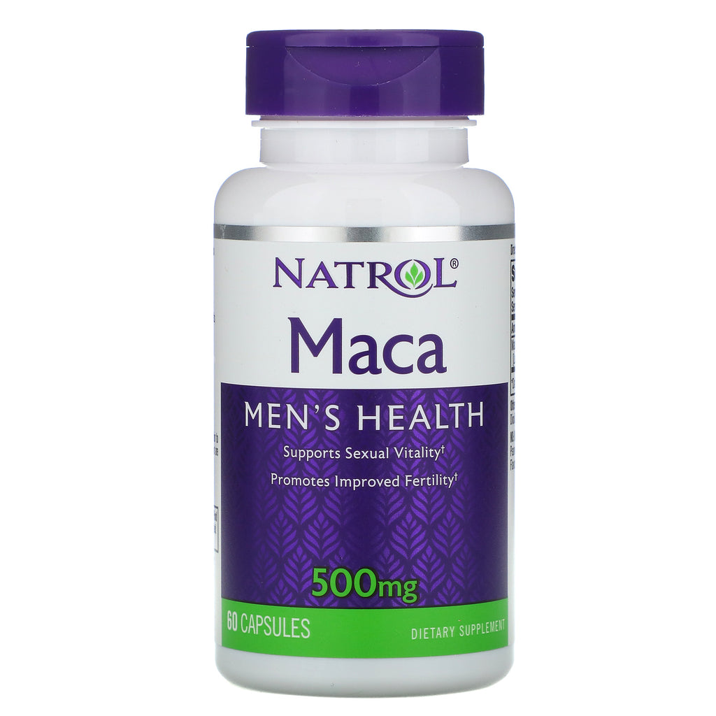 Natrol, Maca, 500 mg, 60 Capsules