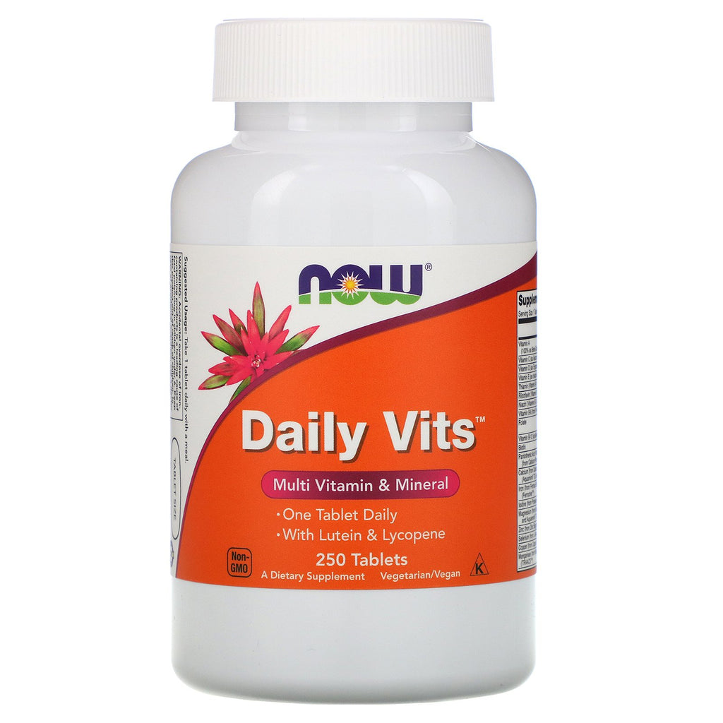 Now Foods, Daily Vits, 250 Tablets